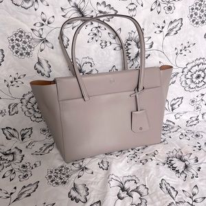 Tory Burch Parker Tote Bag Large Grey